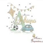 Matriz de Bordado Nome Adriano