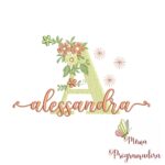 Matriz de Bordado - Nome Alessandra
