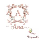 Matriz de Bordado Nome Ana