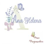 Matriz de Bordado - Nome Ana Helena