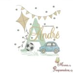 Matriz de Bordado Nome André