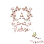 Matriz de Bordado Nome Andresa
