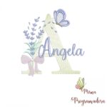 Matriz de Bordado - Nome Angela