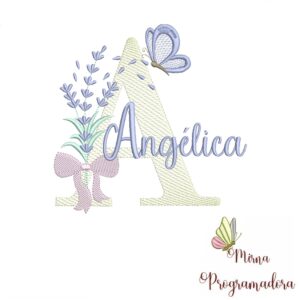 Matriz de Bordado - Nome Angélica