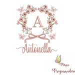 Matriz de Bordado Nome Antonella
