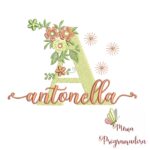 Matriz de Bordado - Nome Antonella