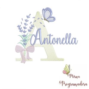 Matriz de Bordado - Nome Antonella