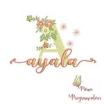 Matriz de Bordado - Nome Ayala