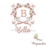 Matriz de Bordado Nome Bella