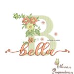 Matriz de Bordado - Nome Bella