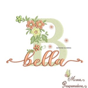 Matriz de Bordado - Nome Bella