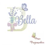 Matriz de Bordado - Nome Bella