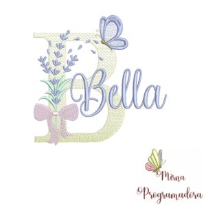Matriz de Bordado - Nome Bella