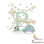 Matriz de Bordado Nome Benedetto
