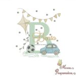Matriz de Bordado Nome Bento