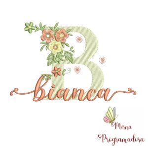Matriz de Bordado - Nome Bianca
