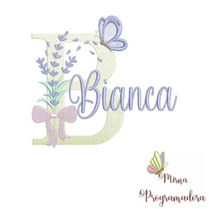 Matriz de Bordado - Nome Bianca