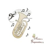 Matriz de Bordado - Coleção Instrumentos Musicais - Imagem 7
