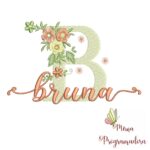 Matriz de Bordado - Nome Bruna