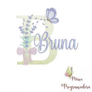 Matriz de Bordado - Nome Bruna