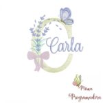 Matriz de Bordado - Nome Carla