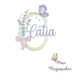 Matriz de Bordado - Nome Cátia