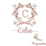 Matriz de Bordado Nome Célia