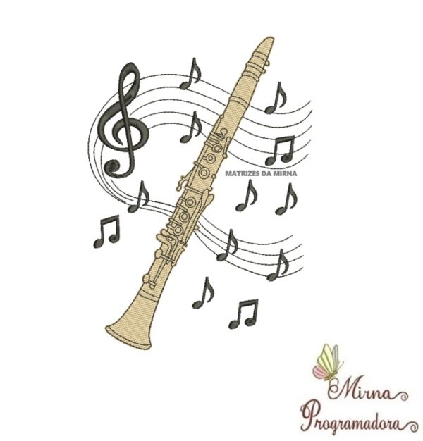 Matriz de Bordado Coleção Instrumentos Musicais / Coleção Calices / Coleção Nomes Moldura Ursinhos - Imagem 24