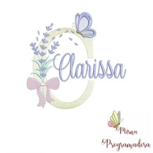 Matriz de Bordado - Nome Clarissa
