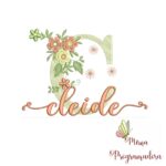 Matriz de Bordado - Nome Cleide