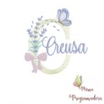 Matriz de Bordado - Nome Creusa