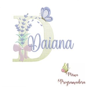 Matriz de Bordado - Nome Daiana
