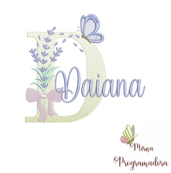Matriz de Bordado - Nome Daiana