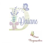 Matriz de Bordado - Nome Daiane