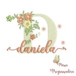 Matriz de Bordado - Nome Daniela