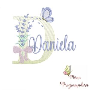 Matriz de Bordado - Nome Daniela