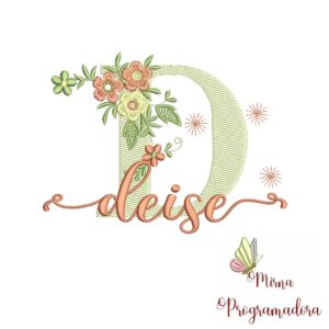 Matriz de Bordado - Nome Deise