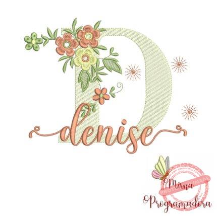 Matriz de Bordado - Nome Denise