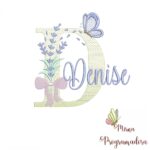Matriz de Bordado - Nome Denise