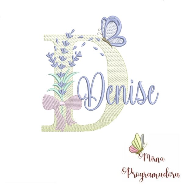 Matriz de Bordado - Nome Denise