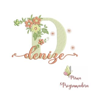 Matriz de Bordado - Nome Denize