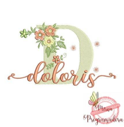 Matriz de Bordado - Nome Doloris
