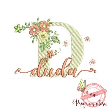 Matriz de Bordado - Nome Duda