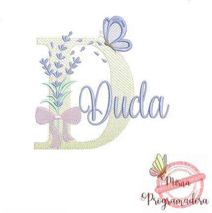 Matriz de Bordado - Nome Duda