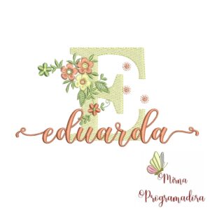 Matriz de Bordado - Nome Eduarda