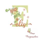 Matriz de Bordado - Nome Elis