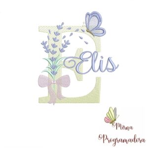 Matriz de Bordado - Nome Elis
