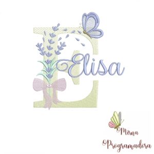 Matriz de Bordado - Nome Elisa