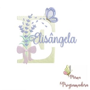 Matriz de Bordado - Nome Elisângela