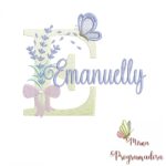 Matriz de Bordado - Nome Emanuelly
